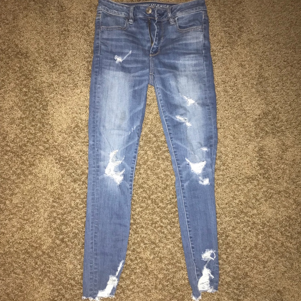 Size 4, American Eagle, Destroyed Jegging